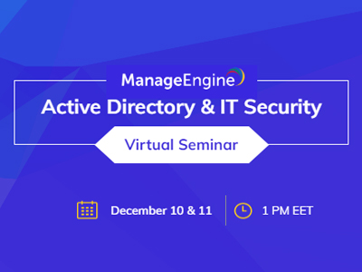 Active Directory & IT Security | ManageEngine