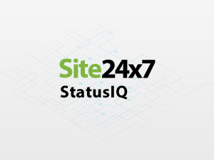 StatusIQ Site24x7 | ManageEngine