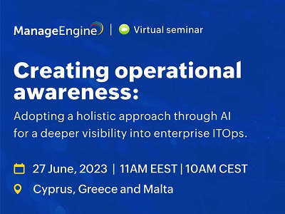 ManageEngine ITOM Virtual Seminar Greece, Cyprus & Malta