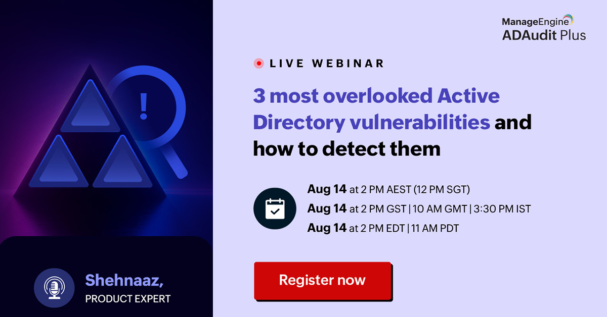 3 most overlooked Active Directory vulnerabilities and how to detect ...
