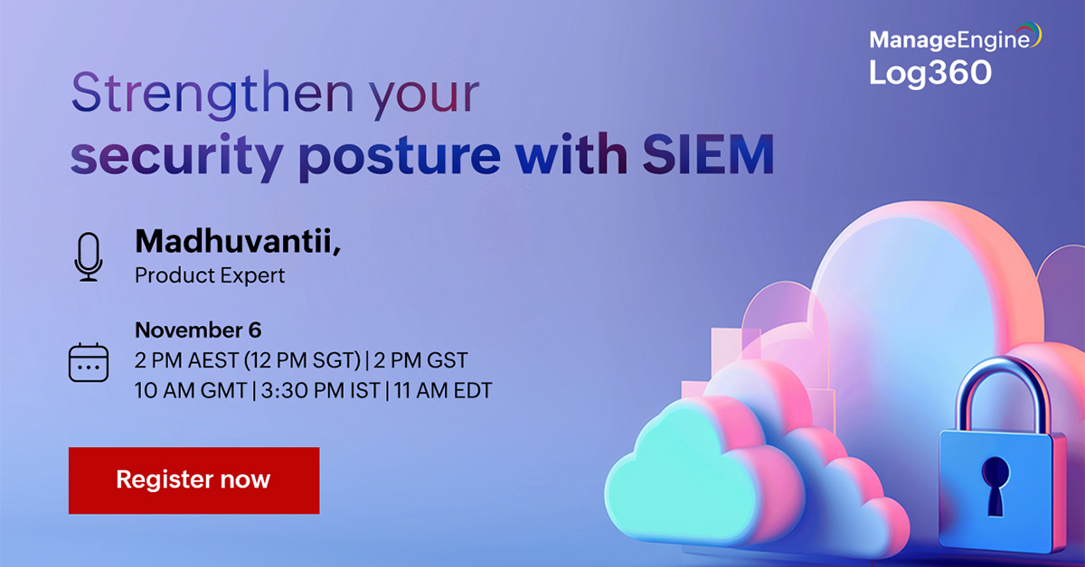 Strengthen your security posture with SIEM