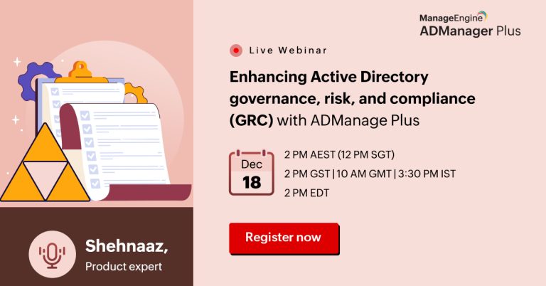 Enhancing Active Directory governance, risk, and compliance (GRC) with ...