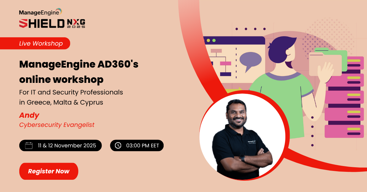 ManageEngine AD360's online workshop