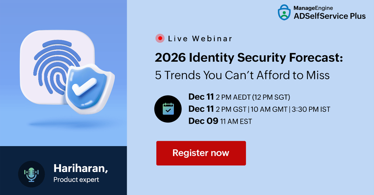 2026 Identity Security Forecast: 5 Trends You Can’t Afford to Miss