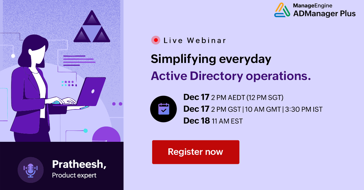 Simplifying everyday Active Directory operations